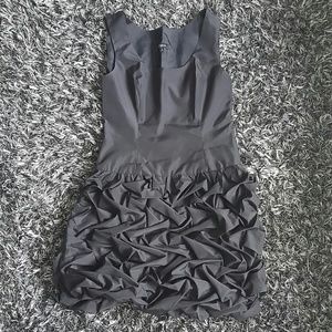 Express Black Poof Womens Dress